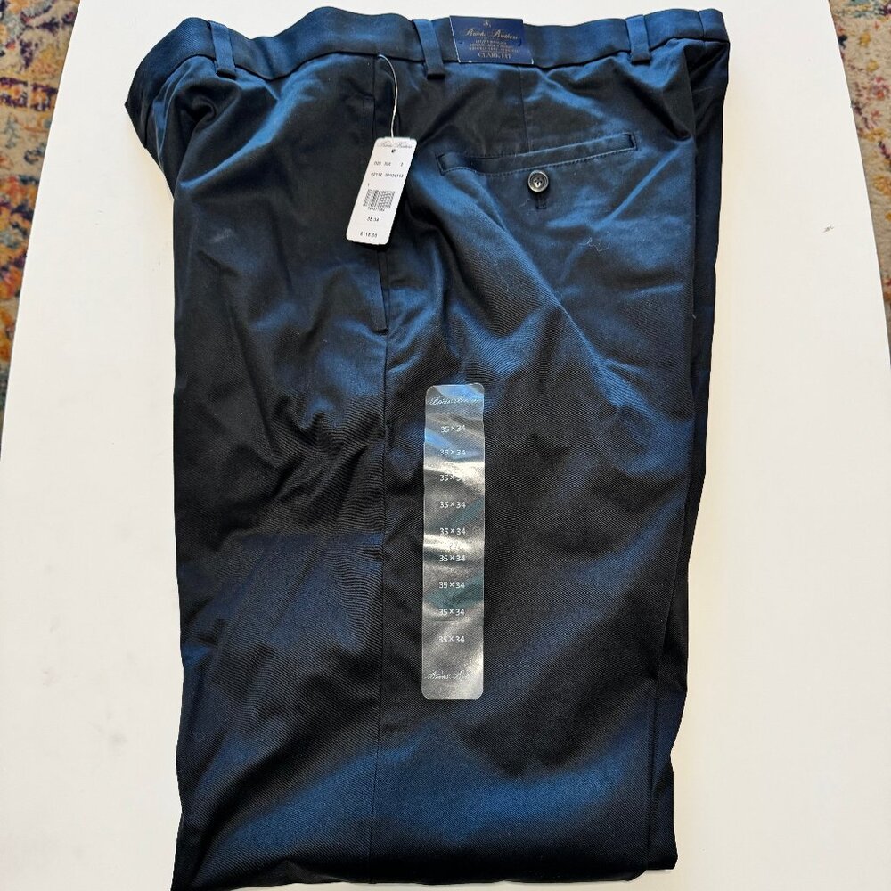NWT Brooks Brothers Advantage Chino - 35x34